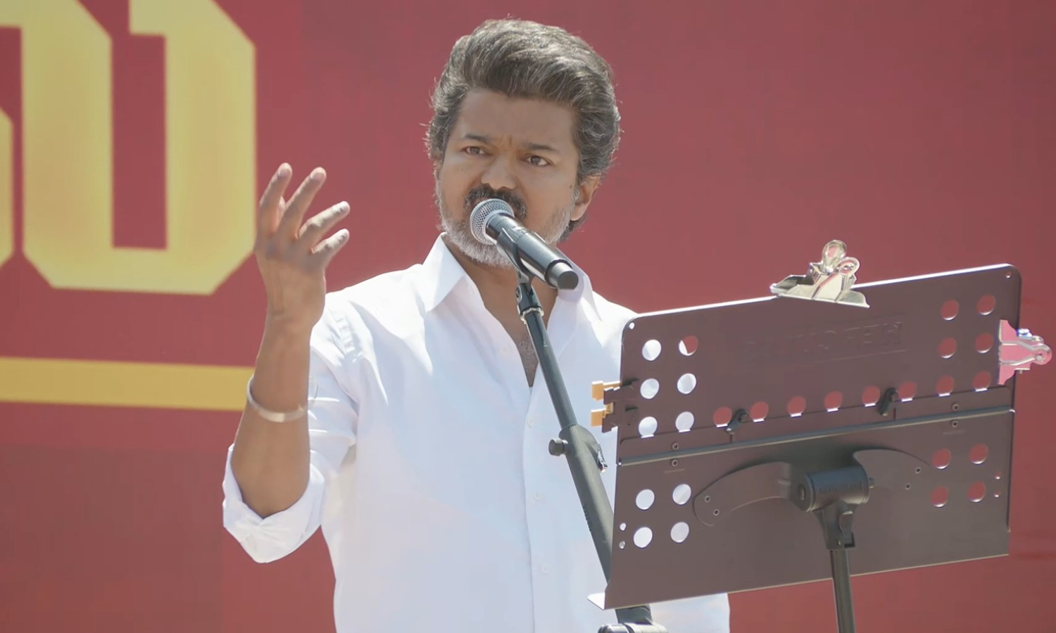 முதல்வர் மு.க.ஸ்டாலின் பேசுவது அனைத்துமே அண்டப்புளுகு ஆகாசப்புளுகு - விஜய்