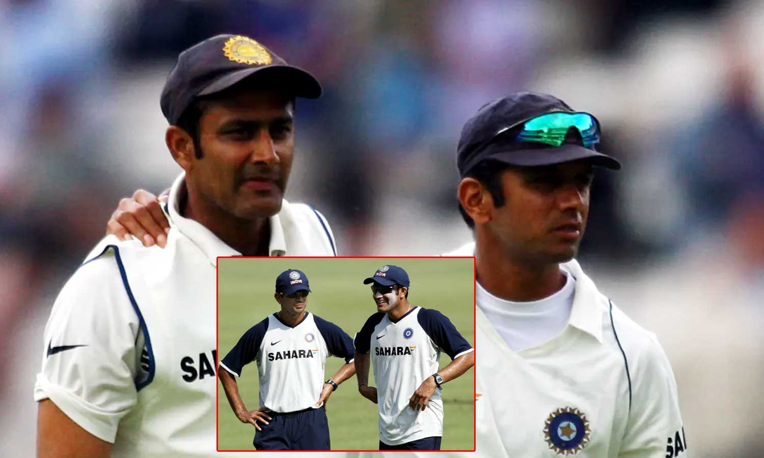 சின்னசாமி மைதான கேலரிகளுக்கு அனில் கும்ப்ளே, ராகுல் டிராவிட் பெயர் சூடல்