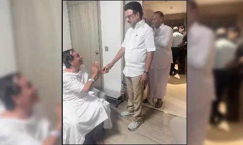 எச்.ராஜாவை நேரில் சந்தித்து நலம் விசாரித்த முதலமைச்சர் மு.க.ஸ்டாலின்