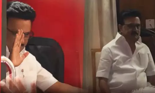 தி.மு.க. வடக்கு மண்டல பூத் கமிட்டி பயிற்சி மாநாடு- திருப்பத்தூர் புறப்பட்டார் முதலமைச்சர் மு.க.ஸ்டாலின்