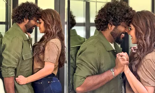 விக்னேஷ் சிவன் - நயன்தாரா தம்பதியின் காதலர் தின க்ளிக்ஸ்!