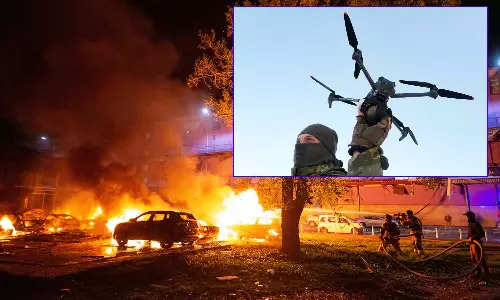 டிரோன் தாக்குதல்: ரஷியா, உக்ரைனில் இருவர் பலி