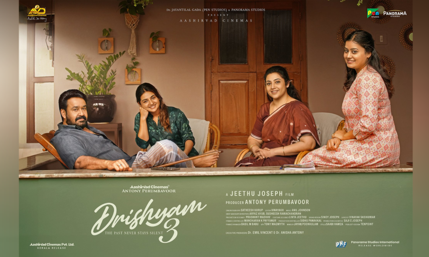 ஏப்ரலில் த்ரிஷ்யம் 3 ரிலீஸ்... புது போஸ்டர் வெளியீடு..!