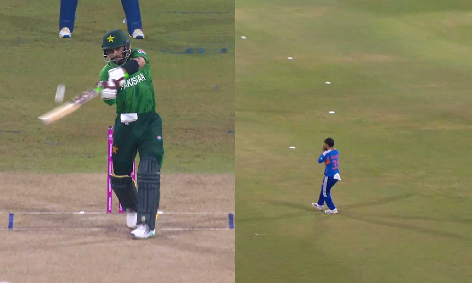 ஹர்திக் பாண்ட்யா, பும்ரா அபாரம்: 2 ஓவர்களில் 3 விக்கெட்டுகளை வீழ்த்தி அபாரம்..!