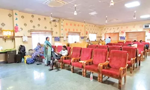 தாம்பரம் ரெயில் நிலையத்தில் குளிர்சாதன காத்திருப்பு அறை- 1 மணி நேரத்துக்கு ரூ. 35 கட்டணம்