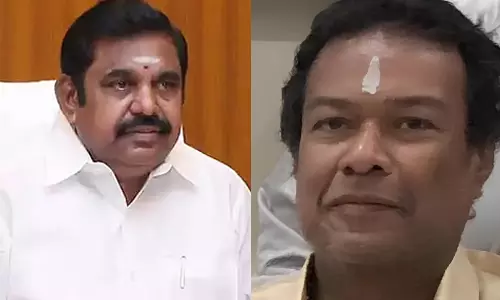 தயாரிப்பாளர் ஆர்.எம்.வீரப்பனின் மகன் மறைவு- இ.பி.எஸ். இரங்கல்