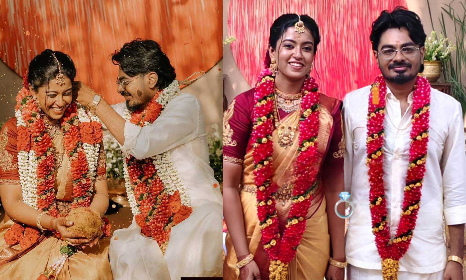 இசையமைப்பாளரை கரம்பிடித்த நடிகை ரோஷினி ஹரிப்ரியன் - திருமண க்ளிக்ஸ்!