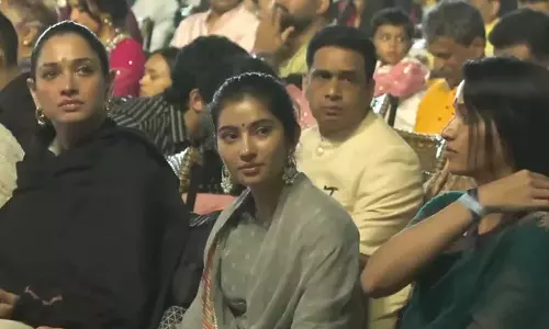 VIDEO: மகா சிவராத்திரி விழா - ஈஷா யோகா மையத்தில் நடிகைகள் தமன்னா, ஸ்ரீநிதி, சாரா பங்கேற்பு