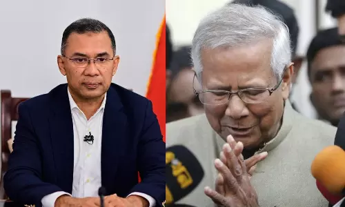 வங்கதேச இடைக்கால தலைவர் பதவியை ராஜினாமா செய்தார் முகமது யூனுஸ்.. இன்று பிரதமராகிறார் தாரிக் ரஹ்மான்