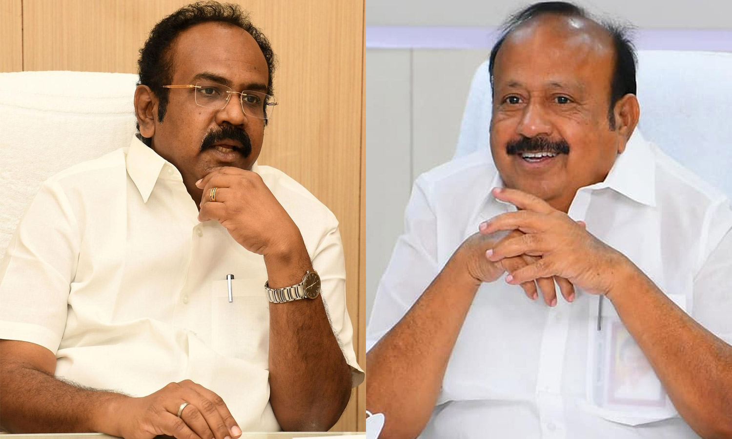 அண்ணா, கலைஞர் நினைவிடங்களில் அமைச்சர்கள்  மரியாதை