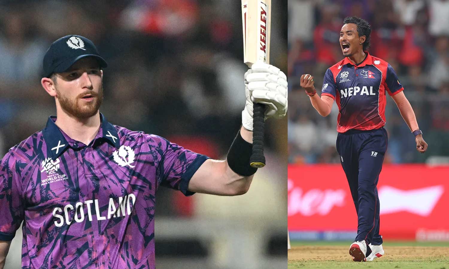 டி20 உலகக் கோப்பை: நேபாளத்திற்கு 171 ரன்கள் இலக்கு நிர்ணயித்துள்ளது ஸ்காட்லாந்து