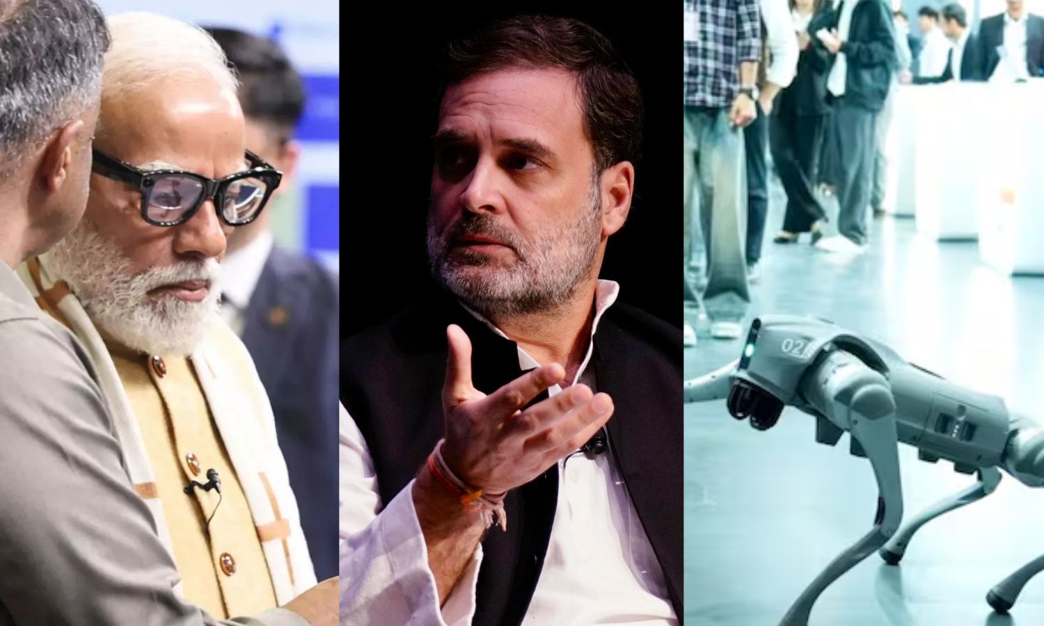 சீனா நம்மை கேலி செய்கிறது.. ஏஐ மாநாட்டில் சீன ரோபோ நாய் பயன்படுத்தப்பட்டதற்கு ராகுல் கண்டனம்