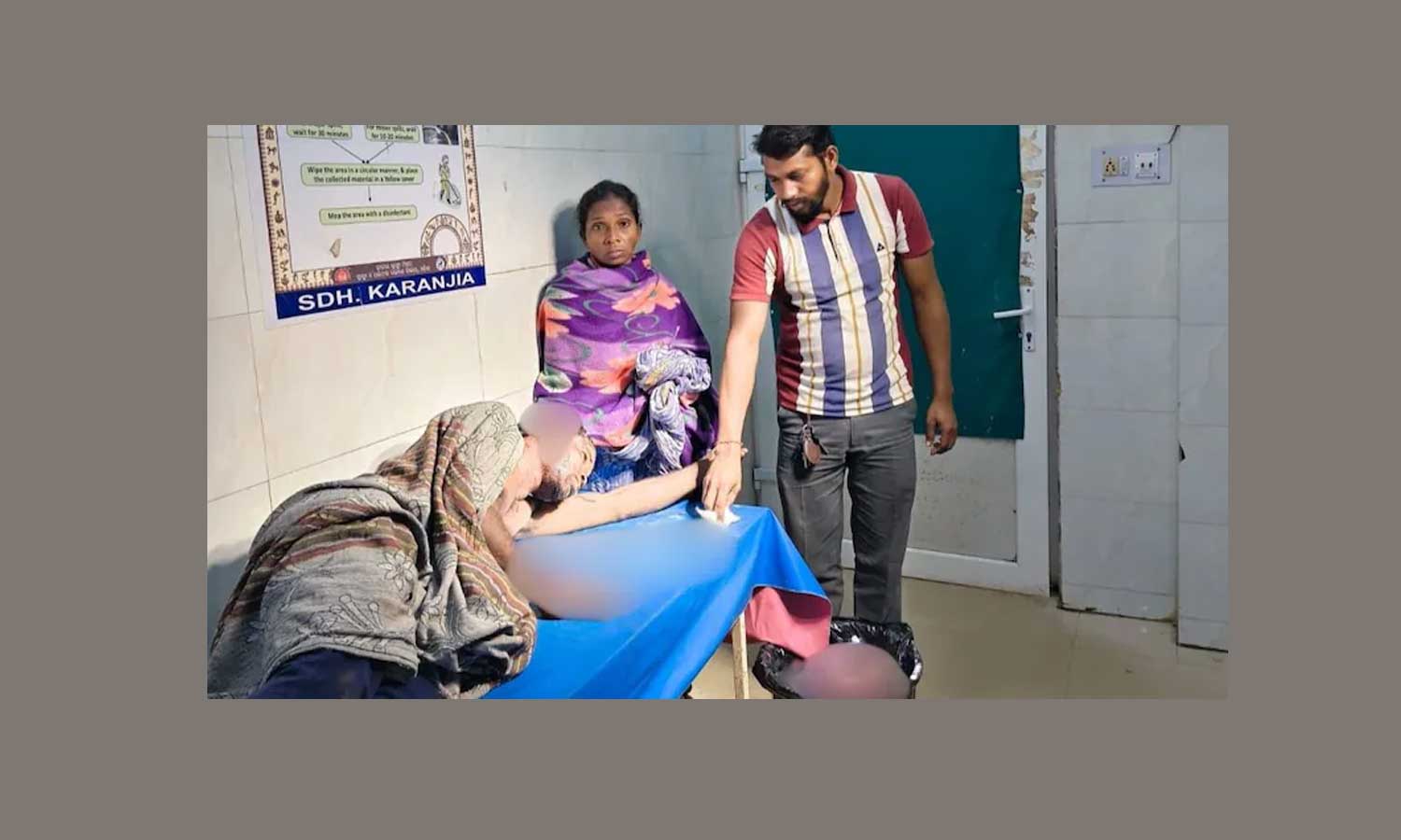 ஒடிசாவில் கரடியிடம் சிக்கிய கணவரை துணிச்சலாக போராடி காப்பாற்றிய பெண்..!