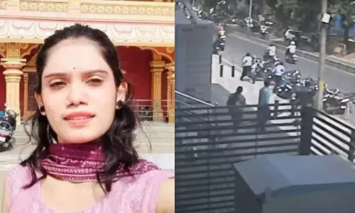 VIDEO: சாலையை கடக்கும்போது அதிவேகமாக வந்த பைக் மோதி 27 வயது வங்கி ஊழியர் உயிரிழப்பு