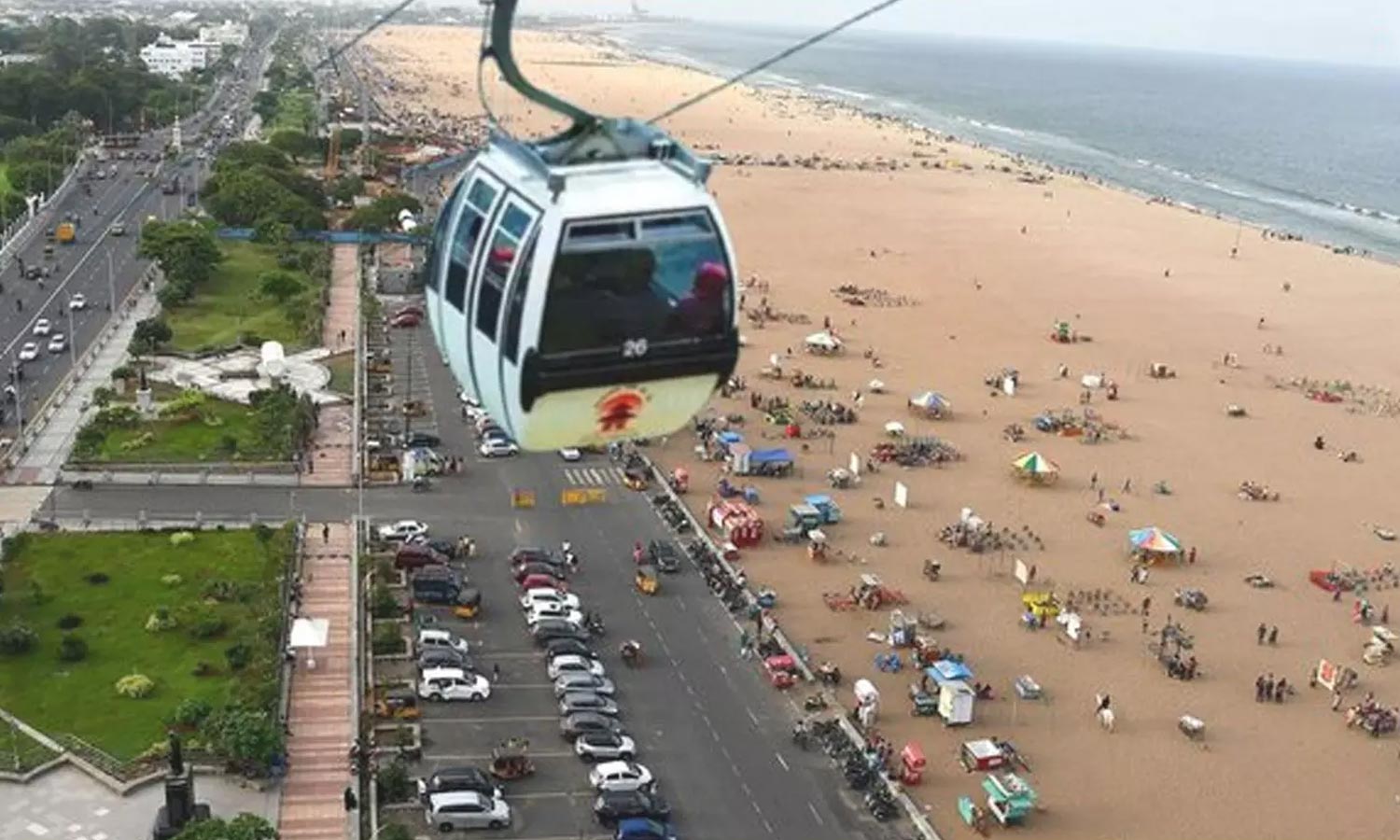 மீனவர்களின் வாழ்வாதாரத்தை பாதிக்கும்- மெரினா கடற்கரையில் ரோப்கார் திட்டத்திற்கு எதிர்ப்பு