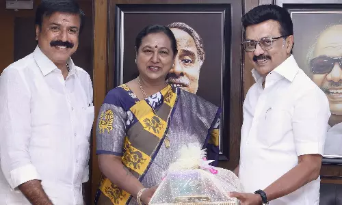 முதல்முறையாக திமுக கூட்டணியில் தேமுதிக - அண்ணா அறிவாலயத்தில் பிரேமலதா!