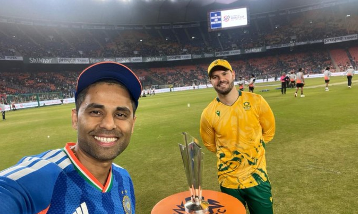 சூப்பர் 8 சுற்று ஆட்டம்: இந்தியா-தென்ஆப்பிரிக்கா நாளை மோதல்