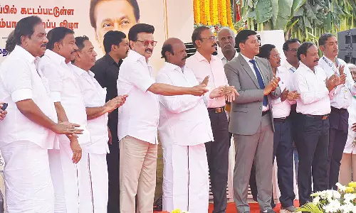 மதுரையில் ரூ.1,805.78 கோடி மதிப்பிலான முடிவுற்ற திட்டப்பணிகள்: முதலமைச்சர் மு.க.ஸ்டாலின் திறந்து வைத்தார்