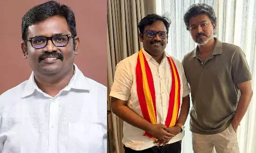 முன்னாள் சபாநாயகர் தனபாலின் மகன் லோகேஷ் தவெகவில் இணைந்தார்!