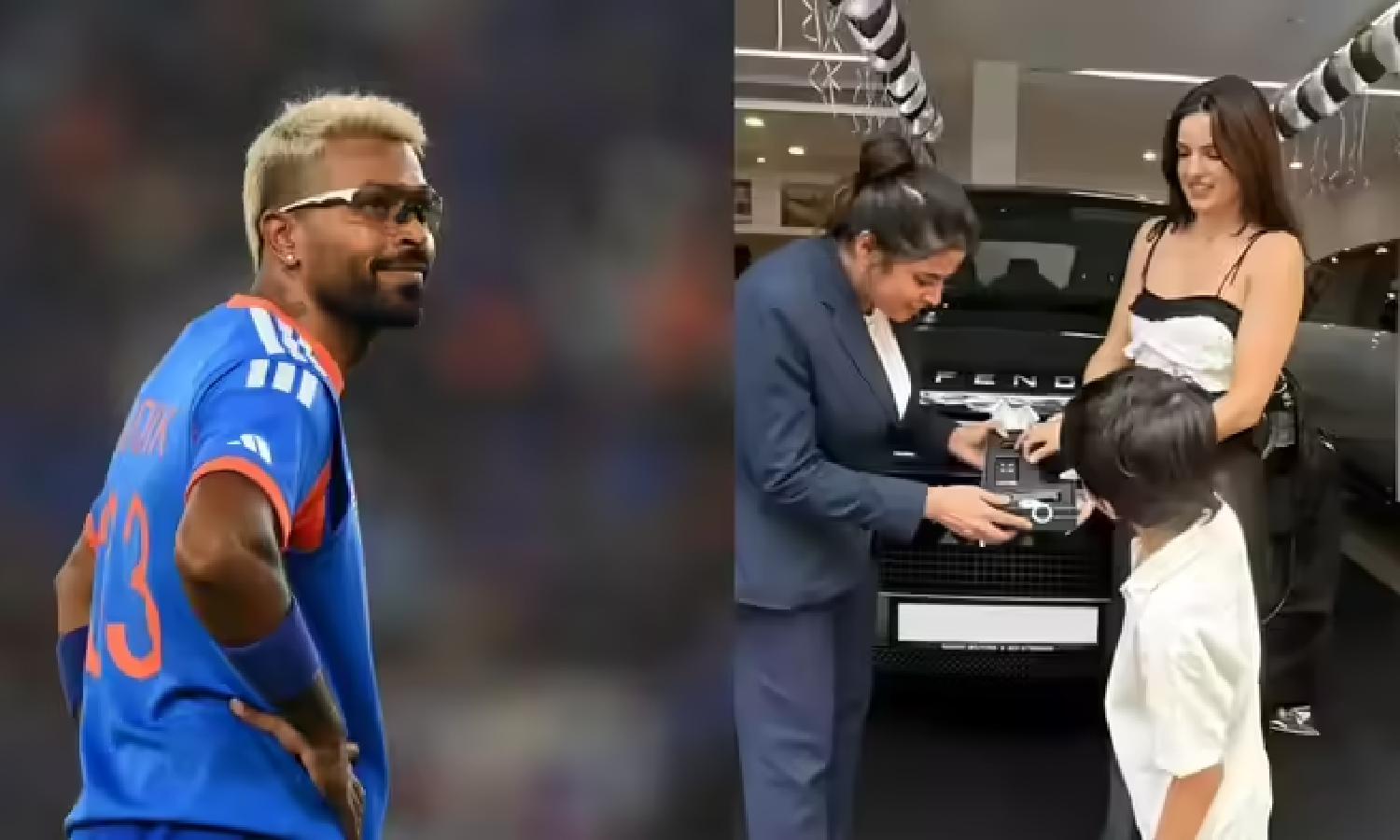 முன்னாள் மனைவிக்கு ரூ.4 கோடி லேண்ட் ரோவர் காரை பரிசளித்த ஹர்திக் பாண்டியா!