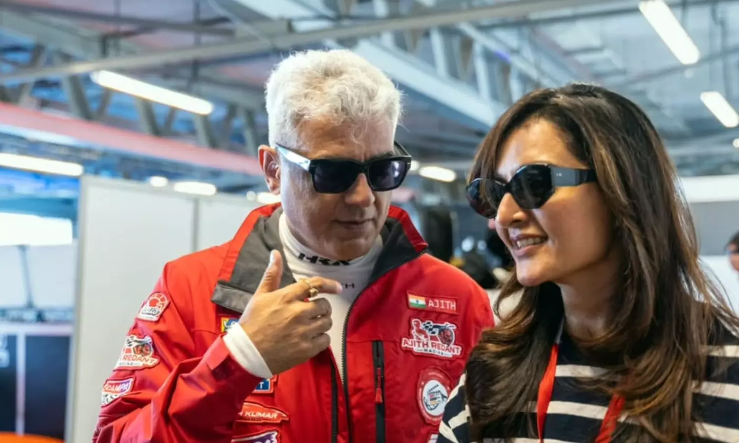 பந்தயக்-களத்தில்-Ak-வை-சந்தித்த-மஞ்சு-வாரியர்