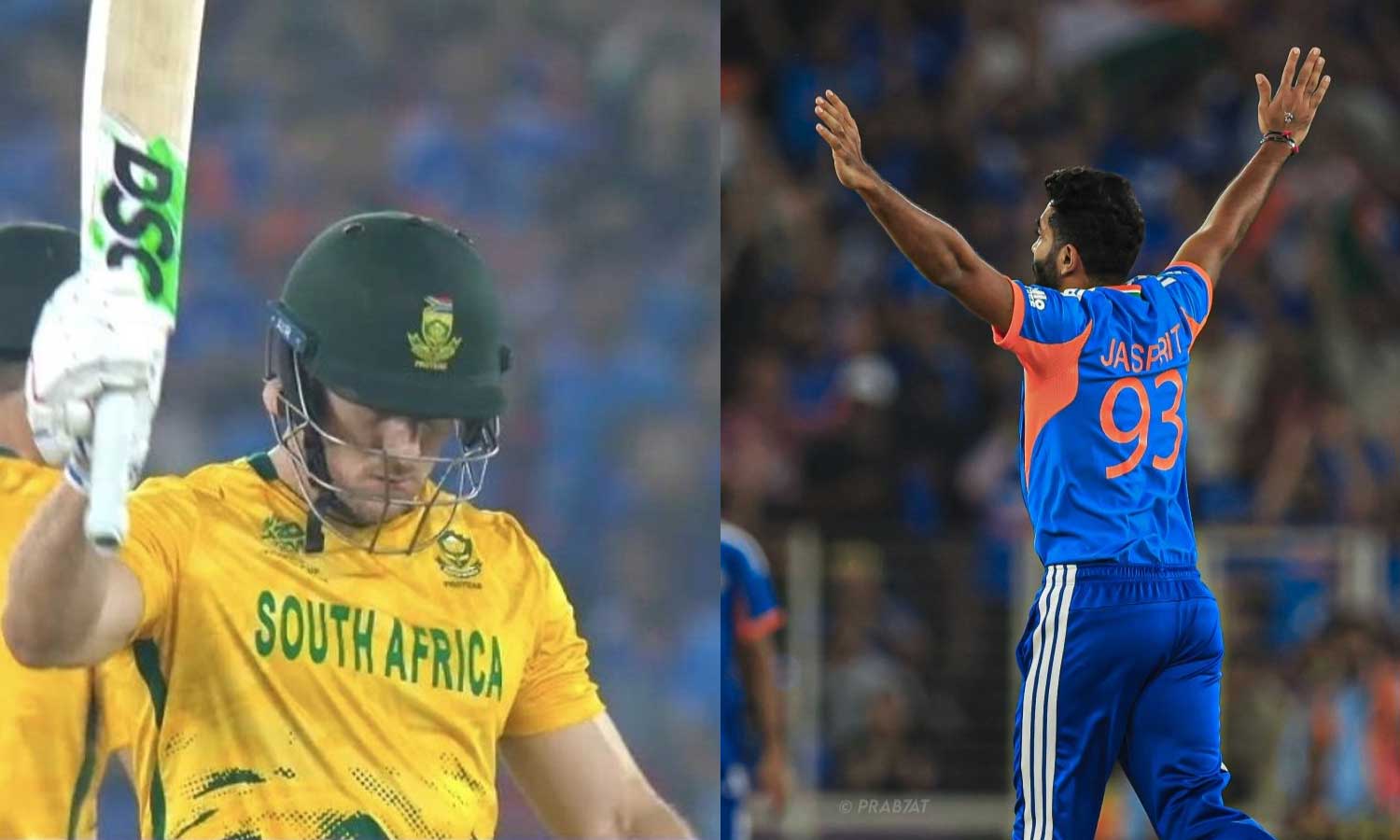 டி20 உலகக் கோப்பை சூப்பர் 8 சுற்று: இந்தியாவுக்கு 188 ரன்கள் இலக்கு நிர்ணயித்த தென் ஆப்பிரிக்கா