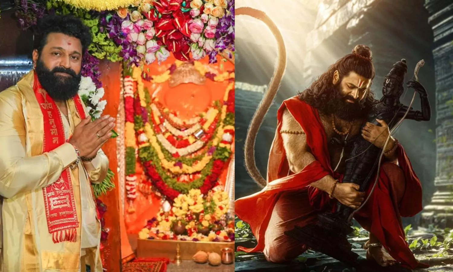 காந்தாரா-நாயகன்-ரிஷப்-ஷெட்டியின்--ஜெய்-ஹனுமான்..-பூஜையுடன்-படப்பிடிப்பு-துவக்கம்