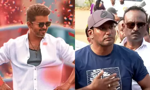 ஜனநாயகன் பற்றிய கேள்வி... ஆதங்கத்தை கொட்டித்தீர்த்த விஷால்