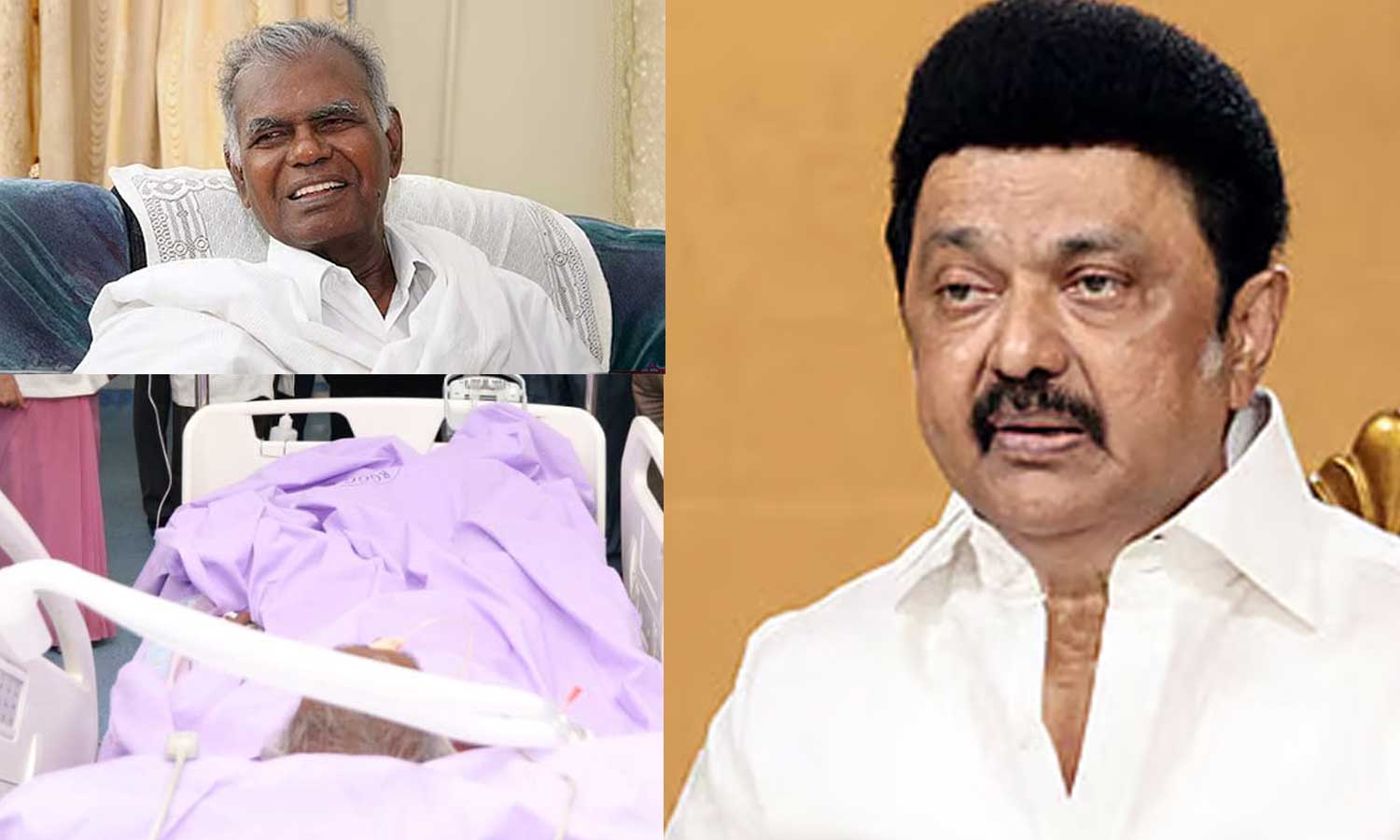 நல்லகண்ணு உடல்நிலை குறித்து மருத்துவர்களிடம் கேட்டறிந்தார் முதலமைச்சர் மு.க.ஸ்டாலின்