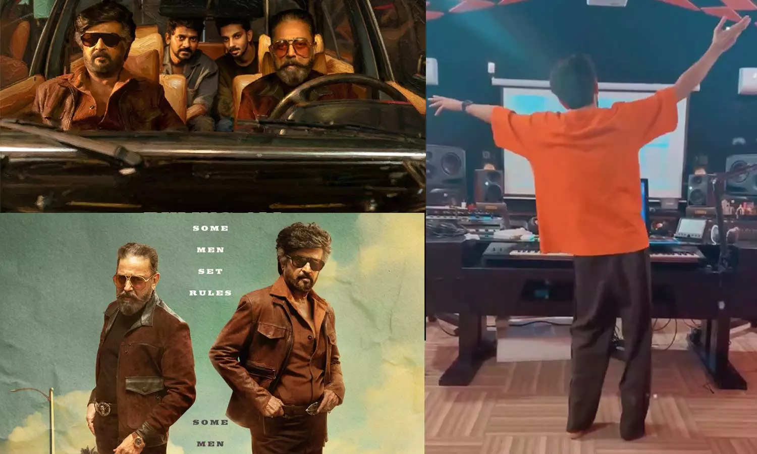 KHxRK: ஆஜா ராஜா பின்னணி இசைக்கு Vibe செய்த அனிருத் - வைரல் வீடியோ