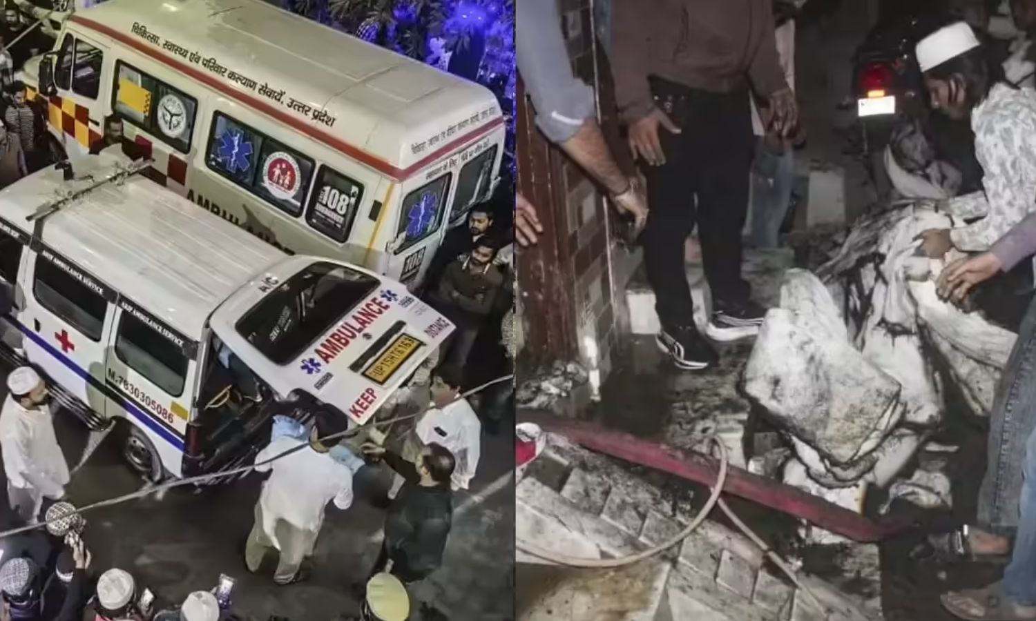 தீப்பிடித்து எரிந்த வீடு.. 5 குழந்தைகள், 1 பெண் உயிரிழப்பு