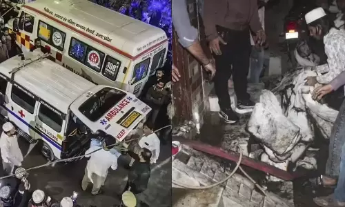 தீப்பிடித்து எரிந்த வீடு.. 5 குழந்தைகள், 1 பெண் உயிரிழப்பு