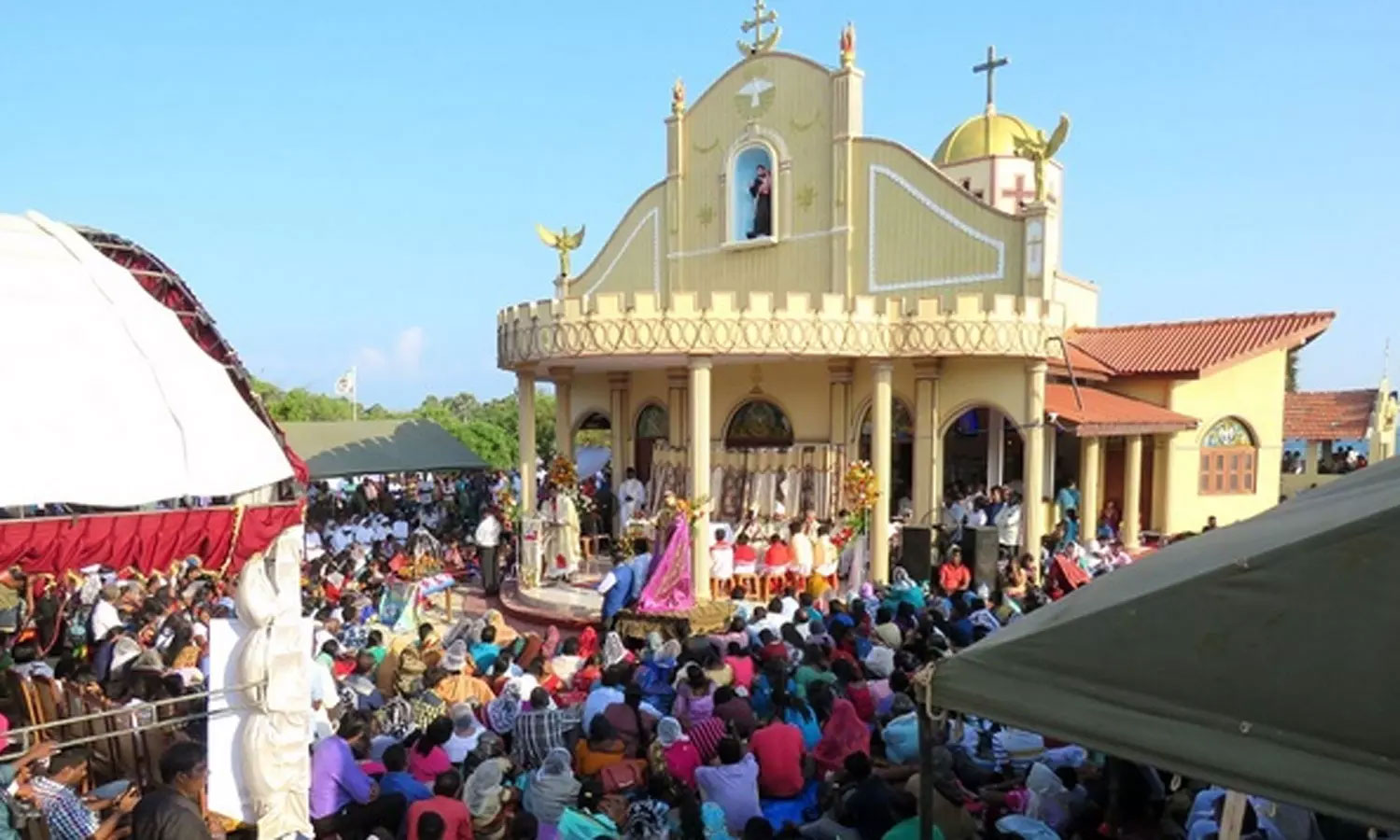 கச்சத்தீவு ஆலய திருவிழா - 5 நாட்கள் மீன்பிடிக்க செல்ல தடை