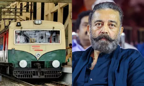 நெருங்கும் பொதுத்தேர்வுகள்: சென்னையில் புறநகர் ரெயில்கள் ரத்து - மக்கள் நீதி மய்யம் கோரிக்கை