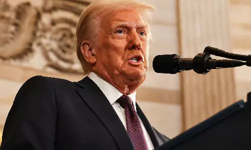 வரிகள் மூலம் பணம் குவிகிறது: எனது ஆட்சி அமெரிக்காவின் பொற்காலம்- பாராளுமன்றத்தில் டிரம்ப் பேச்சு