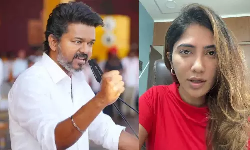 நான் வீட்ல இருப்பேன் இல்லனா ஆபீஸ்ல இருப்பேன்... விஜய் போலவே பேசி வீடியோ வெளியிட்ட ஜூலி