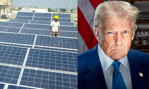 இந்தியாவின் சூரிய சக்தி மின்தகடு இறக்குமதிக்கு 126 சதவீதம் வரி- அமெரிக்கா