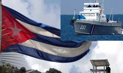 அமெரிக்க படகில் வந்த 4 பேரை சுட்டுக்கொன்ற கியூபா