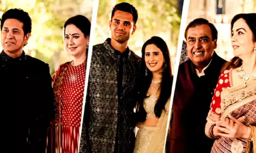 அர்ஜுன் டெண்டுல்கர் திருமணம்... கணபதி பூஜை நடத்திய அம்பானி குடும்பத்தினர்... வைரலாகும் வீடியோ!