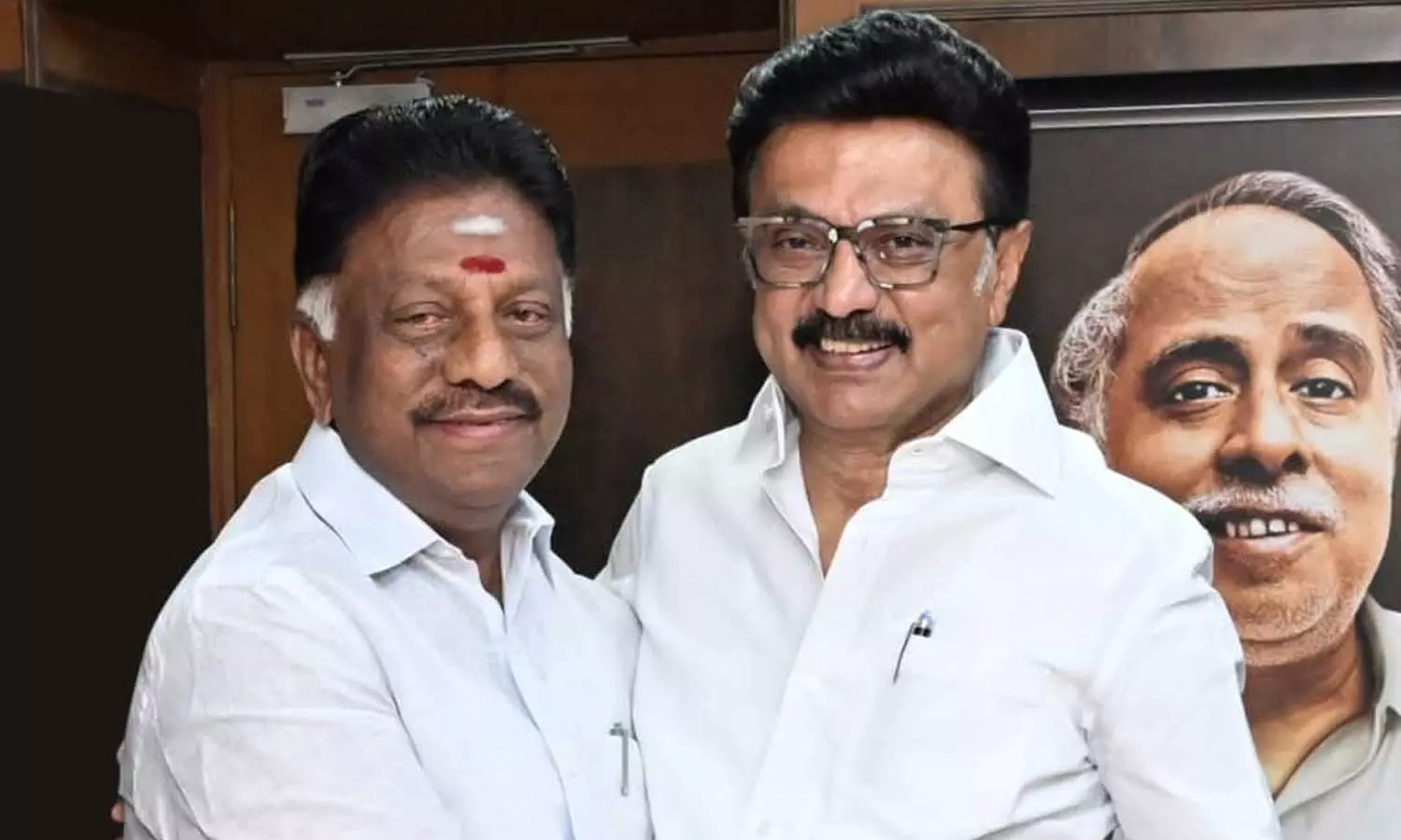 முதலமைச்சர் மு.க.ஸ்டாலினுக்கு பிறந்தநாள் வாழ்த்து தெரிவித்த ஓ.பன்னீர்செல்வம் முதலமைச்சர் மு.க.ஸ்டாலினுக்கு பிறந்தநாள் வாழ்த்து தெரிவித்த ஓ.பன்னீர்செல்வம்