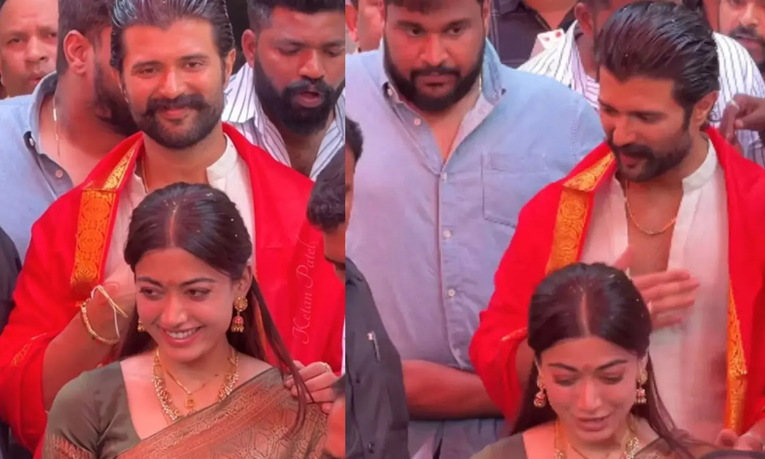 திருப்பதி-ஏழுமலையான்-கோவிலில்-சாமி-தரிசனம்-செய்த-விஜய்-தேவரகொண்டா--ராஷ்மிகா-தம்பதி