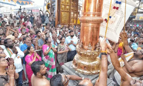 மண்டைக்காடு ஸ்ரீ பகவதி அம்மன் கோயிலின் மாசி கொடைவிழா கொடியேற்றத்துடன் தொடக்கம்