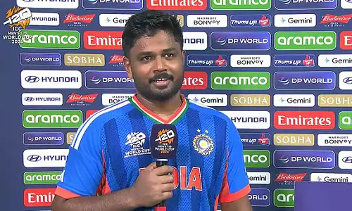டி20 உலகக் கோப்பை: வெற்றிக்கு பிறகு சஞ்சு சாம்சன் கூறியது என்ன? டி20 உலகக் கோப்பை: வெற்றிக்கு பிறகு சஞ்சு சாம்சன் கூறியது என்ன?