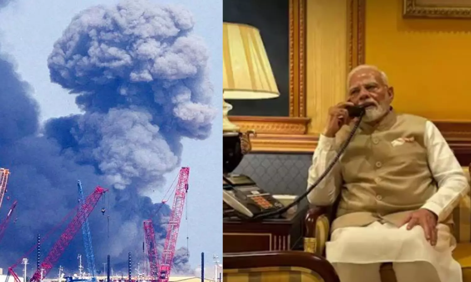 போர் சூழலில் சிக்கிய லட்சக்கணக்கான இந்தியர்கள்.. வளைகுடா நாடுகளின் தலைவர்களுடன் பிரதமர் மோடி பேச்சு போர் சூழலில் சிக்கிய லட்சக்கணக்கான இந்தியர்கள்.. வளைகுடா நாடுகளின் தலைவர்களுடன் பிரதமர் மோடி பேச்சு