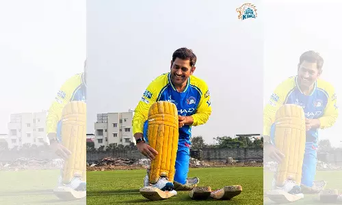 ஐ.பி.எல். போட்டிக்காக தயாராகும் தல டோனி ஐ.பி.எல். போட்டிக்காக தயாராகும் தல டோனி