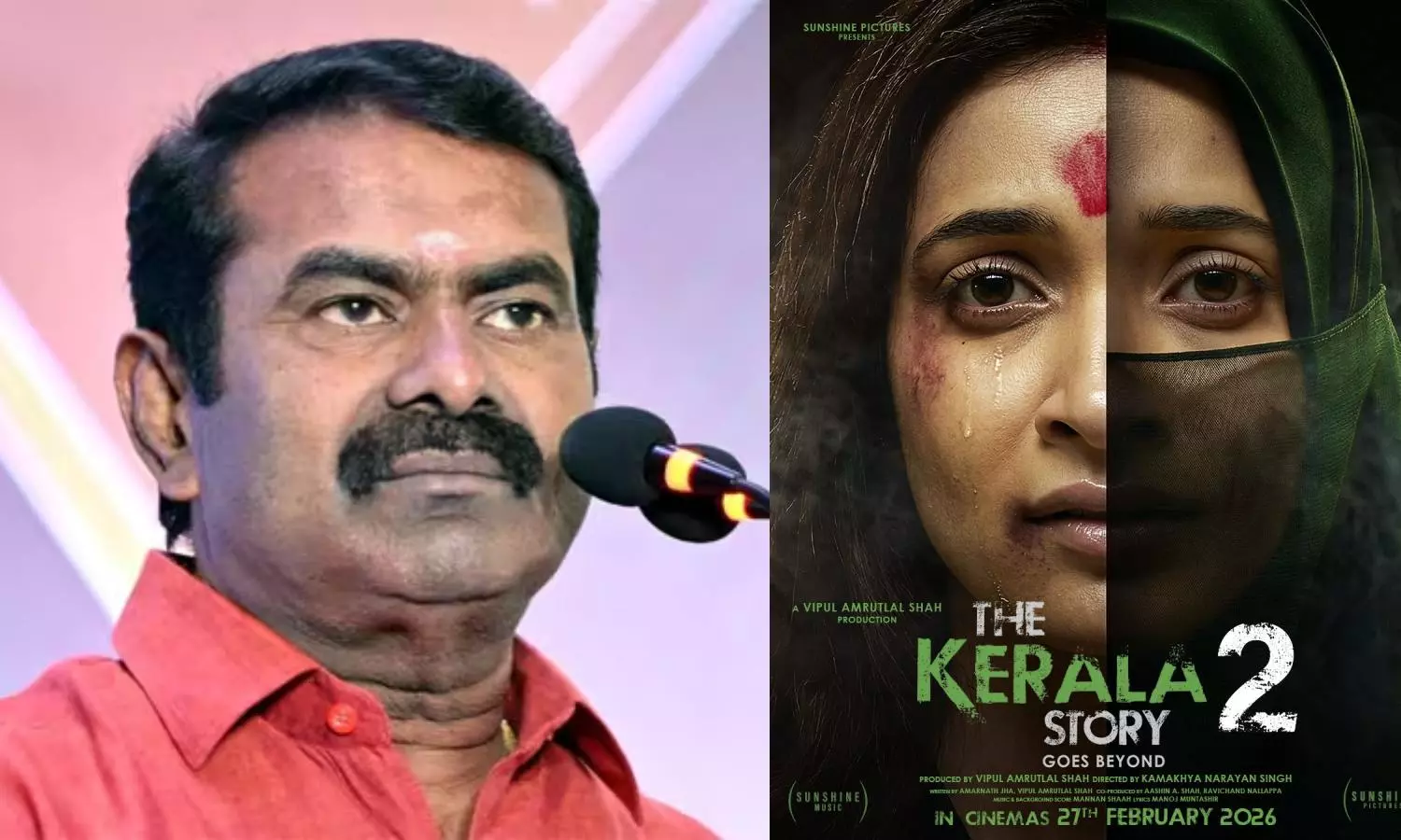 கேரளா ஸ்டோரி 2 படத்தை தமிழ்நாடு அரசு தடை செய்யாவிட்டால் கடுமையான விளைவுகளை எதிர்கொள்ள நேரிடும் - சீமான்