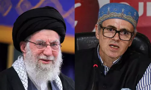 அமெரிக்கா, இஸ்ரேலுக்கு எந்த சட்டம் உரிமை அளித்தது?- காமேனி கொலைக்கு உமர் அப்துல்லா கண்டனம்