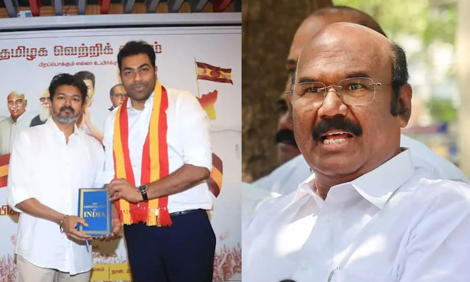 அரசியலில் ஆதவ் மற்றும் அருண் இயக்கத்தில் விஜய் நடிக்கிறார் - ஜெயக்குமார் விமர்சனம் அரசியலில் ஆதவ் மற்றும் அருண் இயக்கத்தில் விஜய் நடிக்கிறார் - ஜெயக்குமார் விமர்சனம்