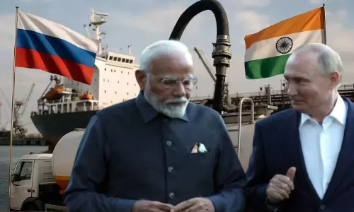 நாங்க இருக்கோம்.. போர் சூழலுக்கு மத்தியில் இந்தியாவுக்கு கச்சா எண்ணெய் வழங்க முன்வந்த ரஷியா