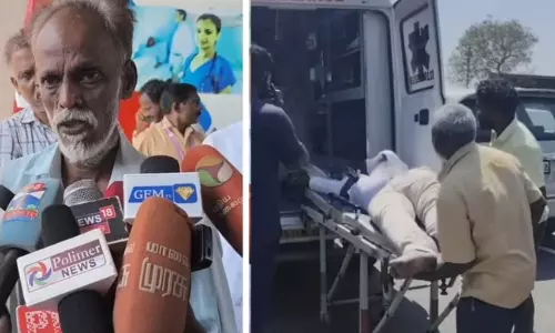 கல்லூரிக்குப் போவதாகத்தான் சொன்னான் - விஜய்யை காணசென்று விபத்து... மாணவரின் தந்தை கண்ணீர் மல்க பேட்டி